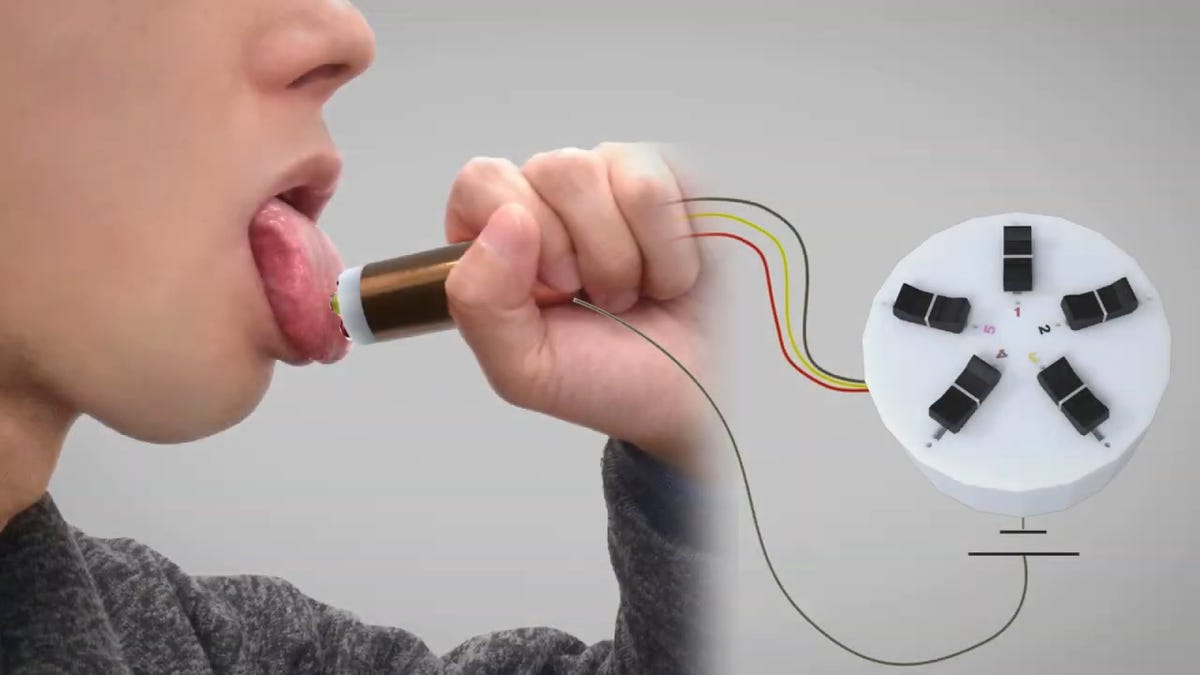 This Lickable Screen Can Recreate Almost Any Taste or Flavor Without Eating Food