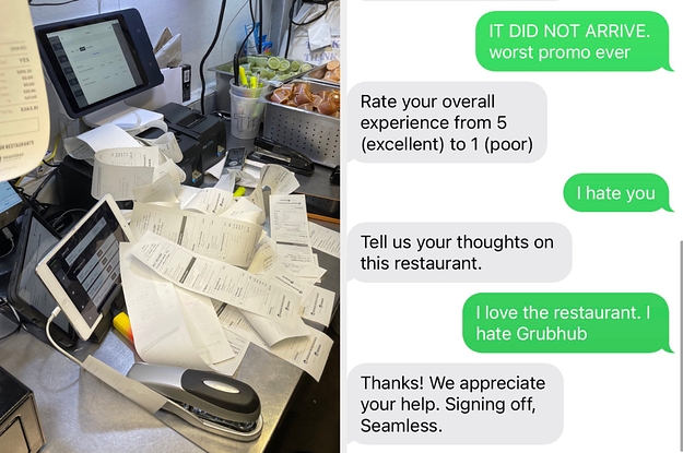 Grubhub Was Getting 6,000 Orders A Minute During Its Promo Today That Left Restaurant Workers Stressed And Customers Hangry