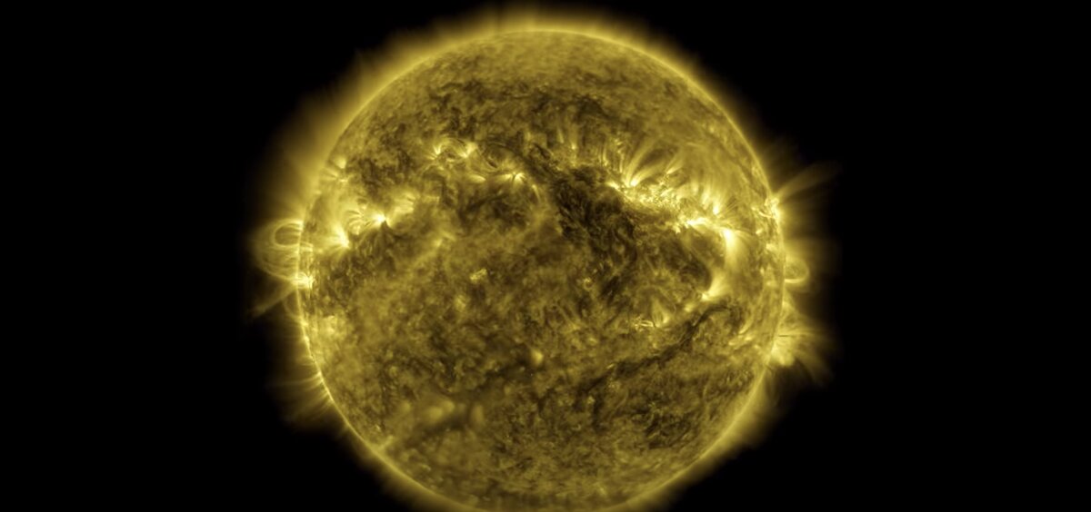 NASA Made an Incredible 10-Year Time Lapse of the Sun's Fiery Rotation