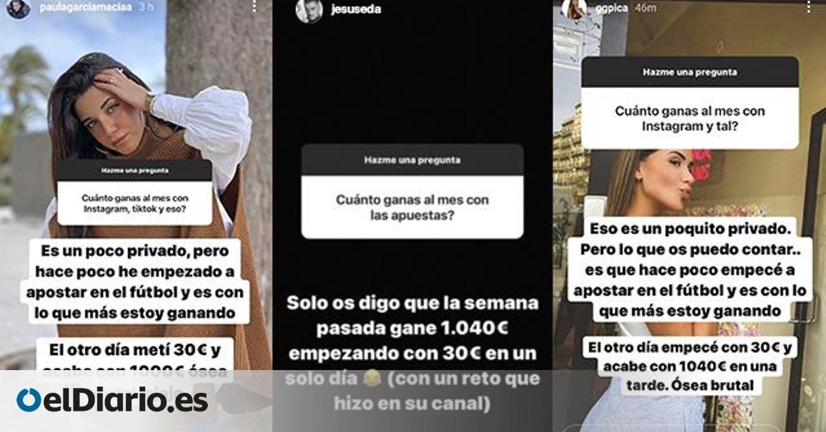 Falsas preguntas en stories y respuestas anónimas: así cuelan los influencers la publicidad encubierta de las apuestas