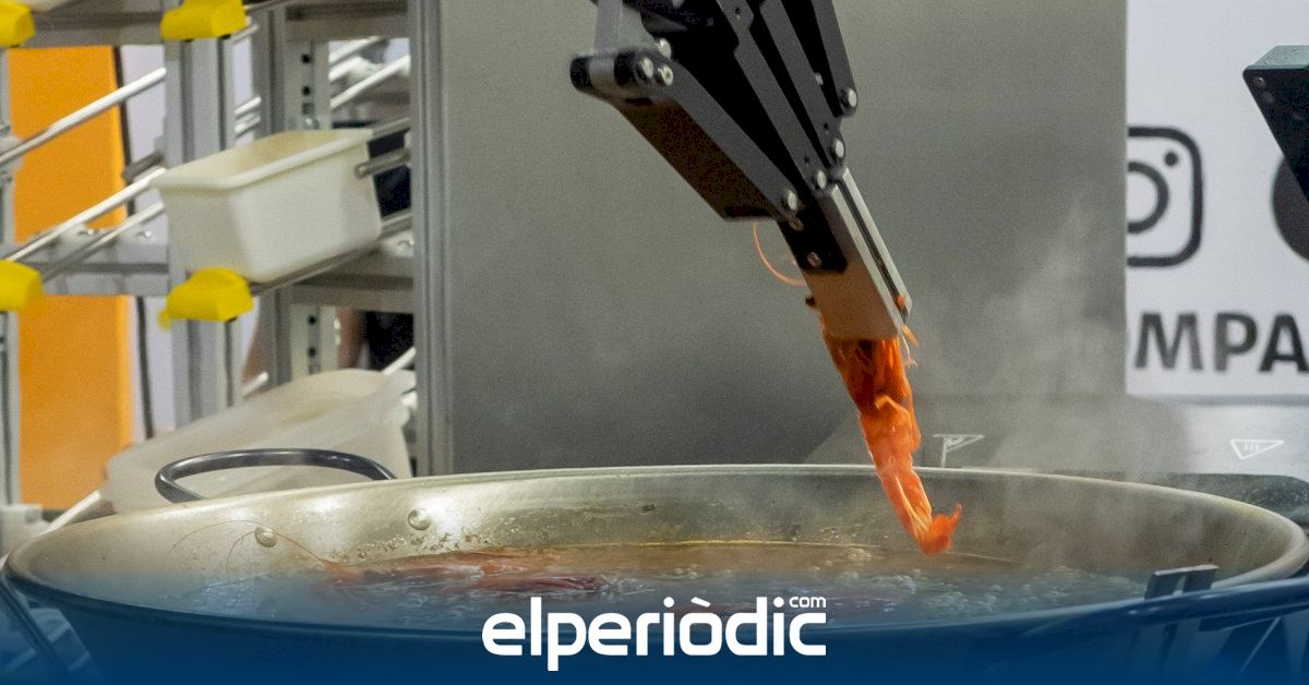 Nace el robot paellero capaz de cocinar sin la supervisión de un chef