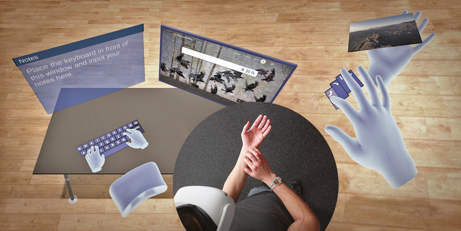 Virtual reality at your fingertips