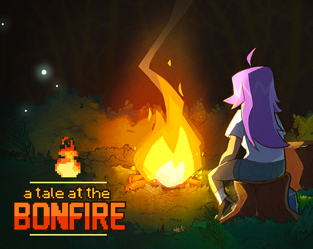 A tale at the bonfire by Nat Morillo