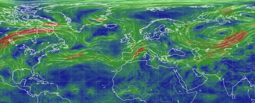 Earth's Jet Streams Look as Chaotic as a Van Gogh Right Now, And That's a Big Problem