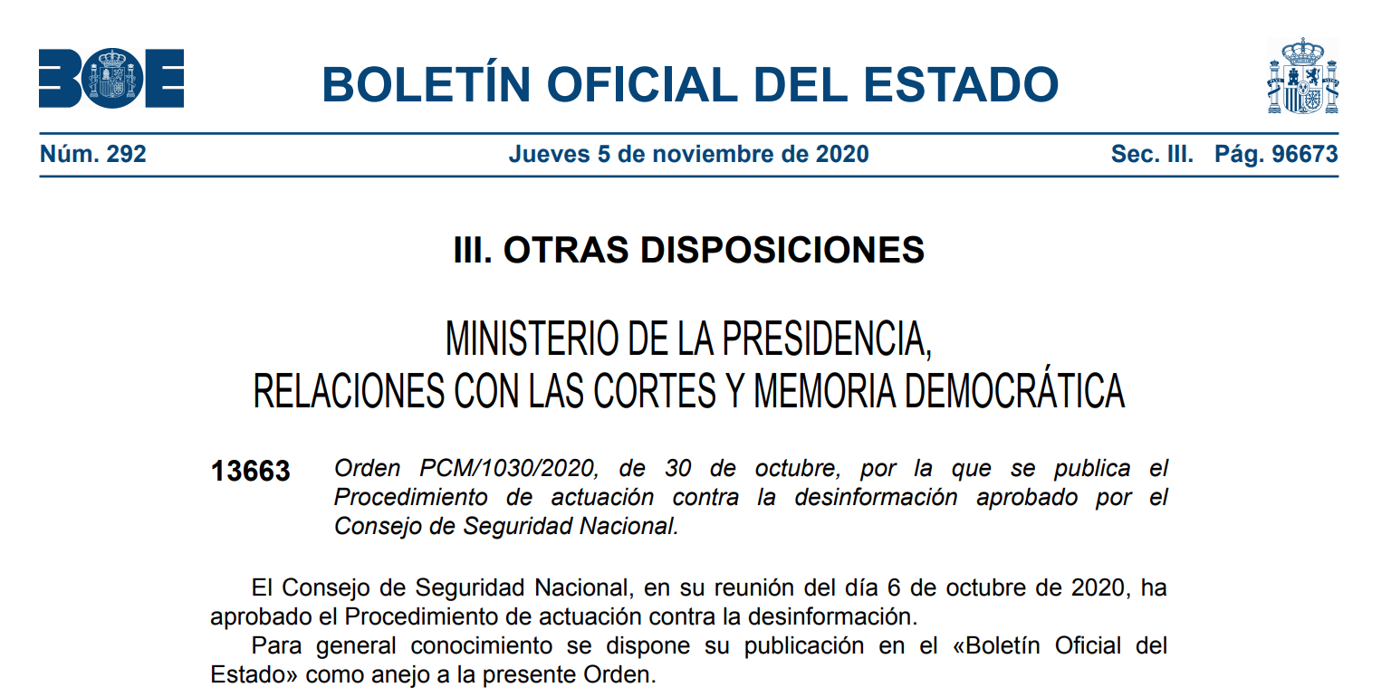 Por qué un gobierno no debe decidir qué es verdad y qué no y por qué la lucha contra la desinformación no se puede hacer desde órganos no independientes del gobierno·Maldita.es - Periodismo para que no te la cuelen