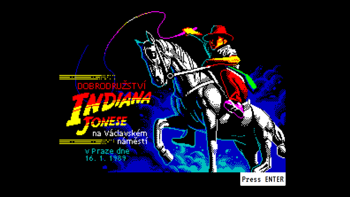 How Indiana Jones, Rambo, and others ended up in 1980s Czechoslovak text-adventures