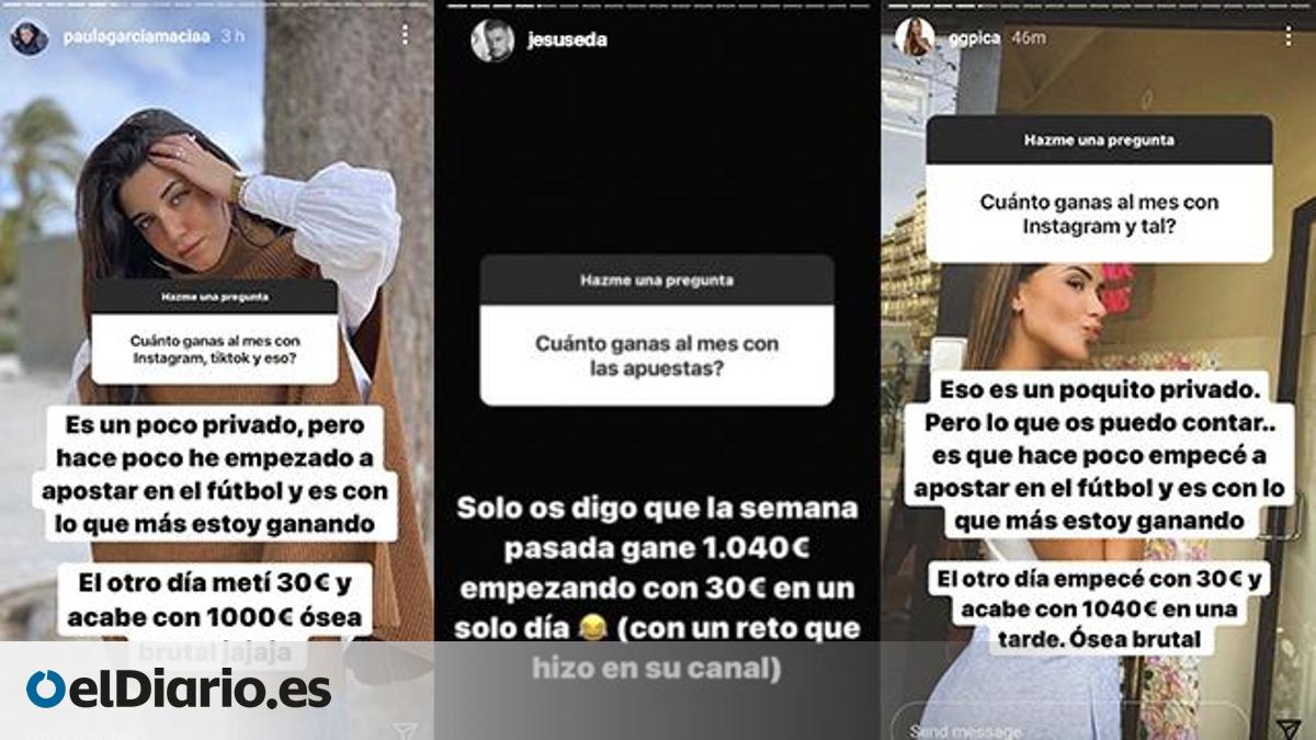 Falsas preguntas en stories y respuestas anónimas: así cuelan los influencers la publicidad encubierta de las apuestas