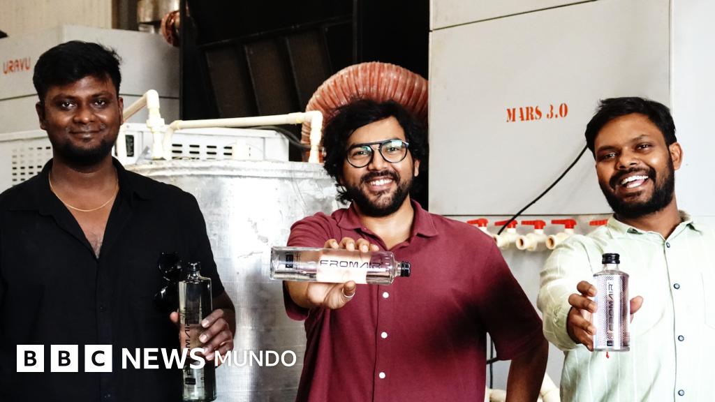 La tecnología "inspirada en Star Wars" para convertir el aire en agua - BBC News Mundo