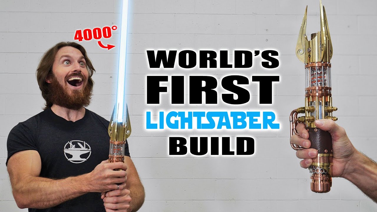 4000° PLASMA PROTO-LIGHTSABER BUILD (RETRACTABLE BLADE!)