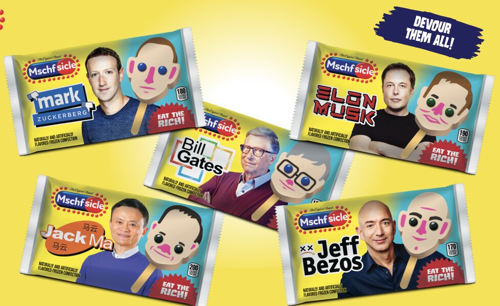 You Can Actually Eat the Rich at This Ice Cream Truck Pop Up