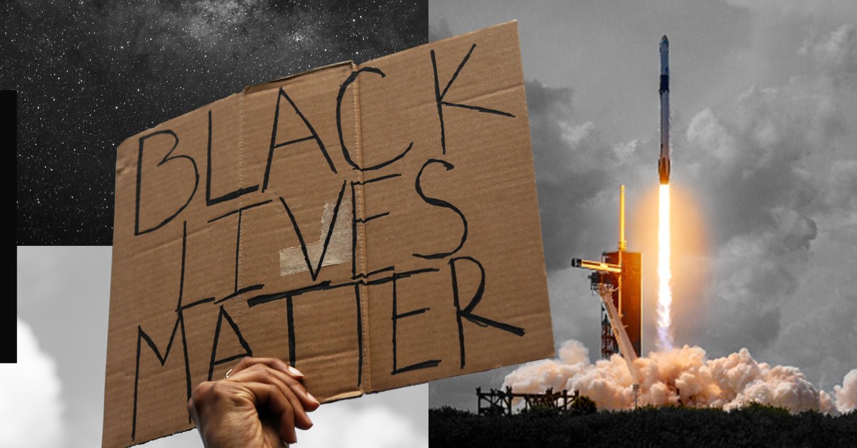 Why a rocket launch can’t unite us right now