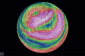 Dramático: el vórtice polar se parte en dos y hará un frío salvaje durante semanas