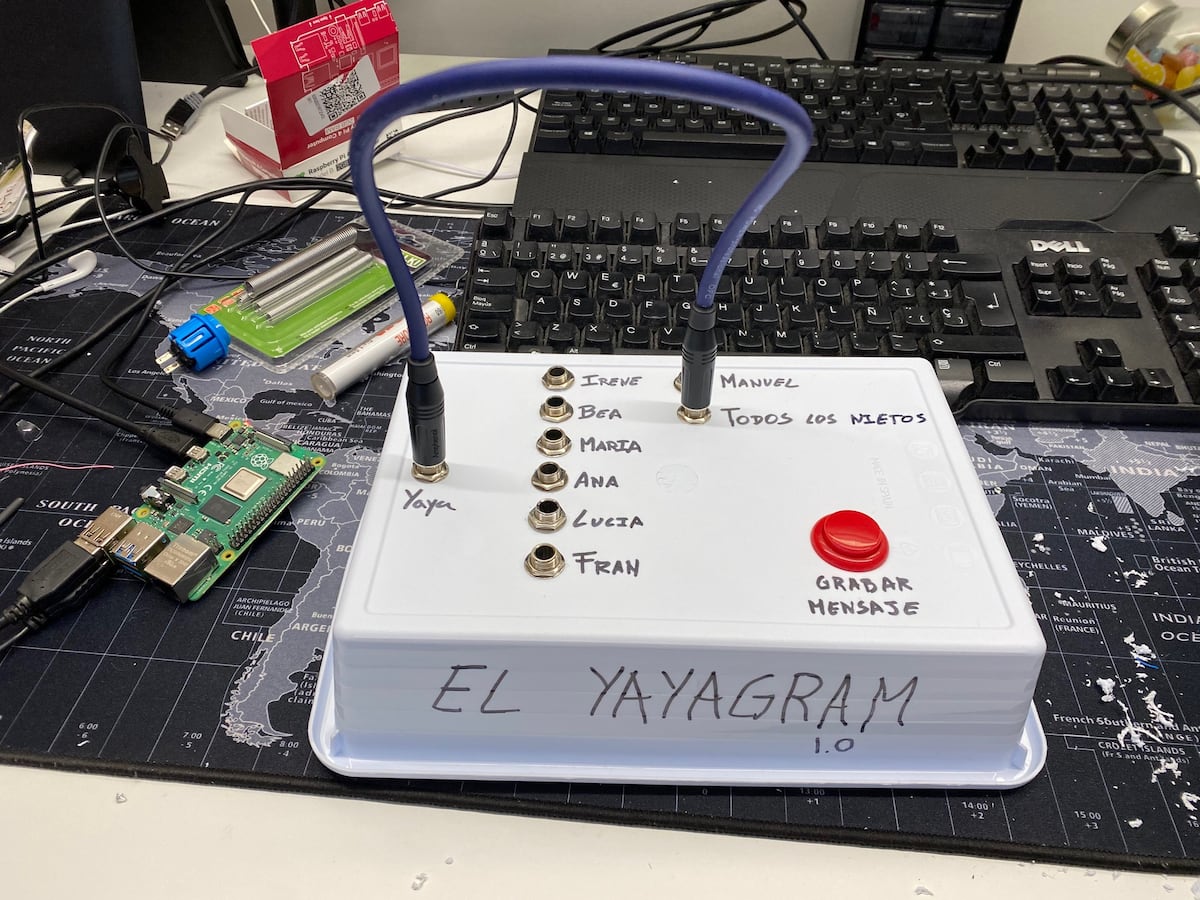 El nieto que inventó el Yayagram para comunicarse con la abuela Felisa 