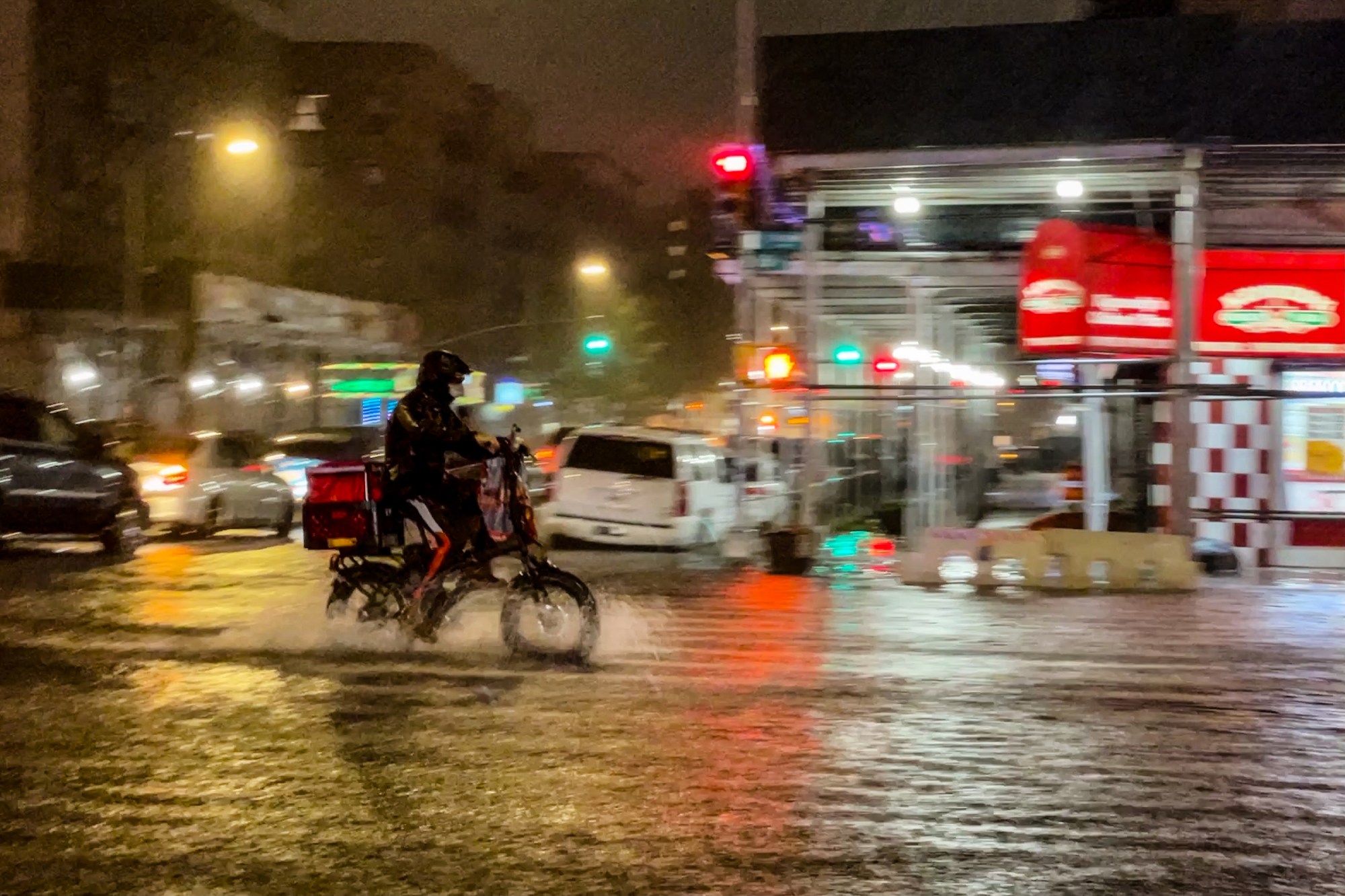 Gig Workers Were Incentivized to Deliver Food During NYC's Deadly Flood