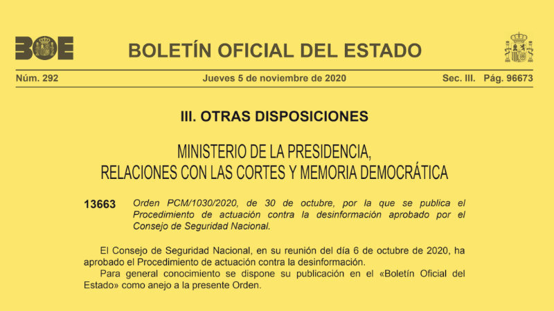 Por qué un gobierno no debe decidir qué es verdad y qué no y por qué la lucha contra la desinformación no se puede hacer desde órganos no independientes del gobierno