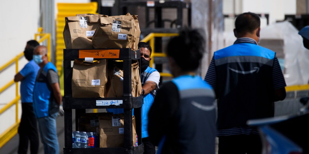 Leaked: New Amazon Worker Chat App Would Ban Words Like “Union,” “Restrooms,” “Pay Raise,” and “Plantation”