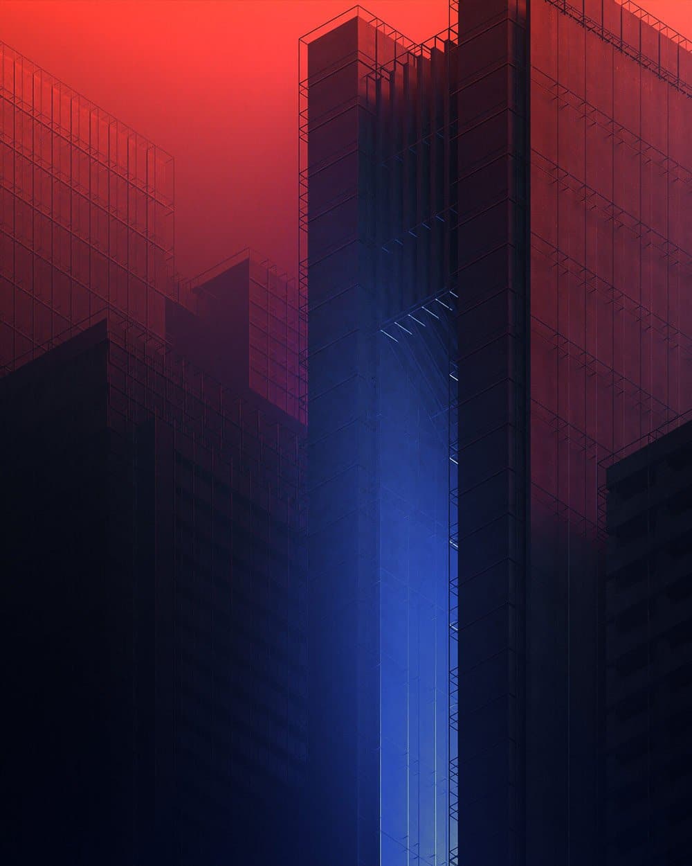 Tomasz Bolek: Hypnagogic 3D CGI Architectural Art | VA8