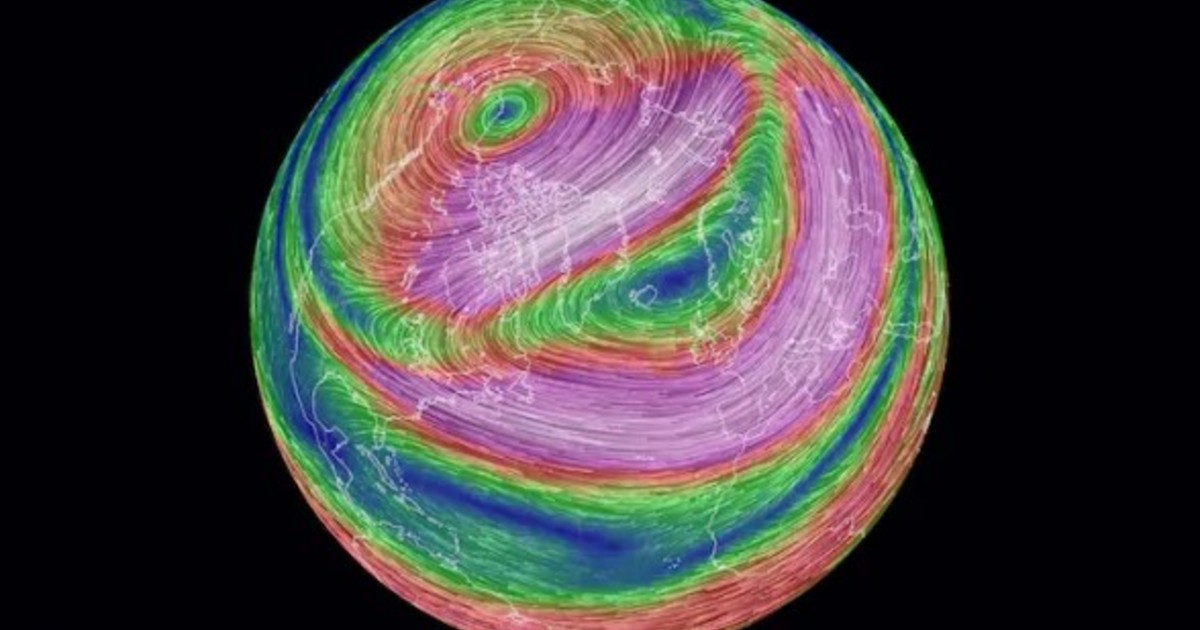 Dramático: el vórtice polar se parte en dos y hará un frío salvaje durante semanas